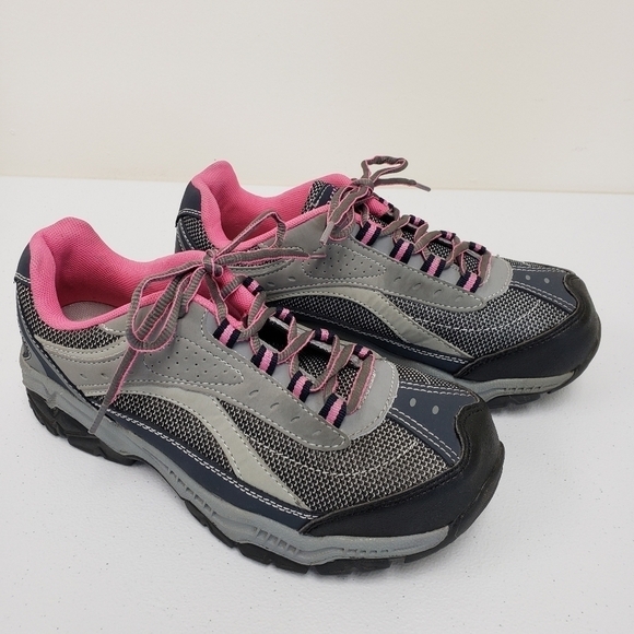 Brahma Womens Steel Toe Leather Work Shoes Sneakers Size 8 - Picture 2 of 7